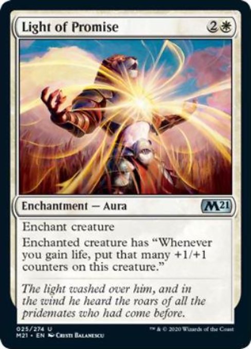 Light of Promise [Core Set 2021] | Gate City Games LLC