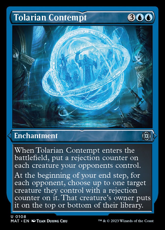 Tolarian Contempt (Foil Etched) [March of the Machine: The Aftermath] | Gate City Games LLC