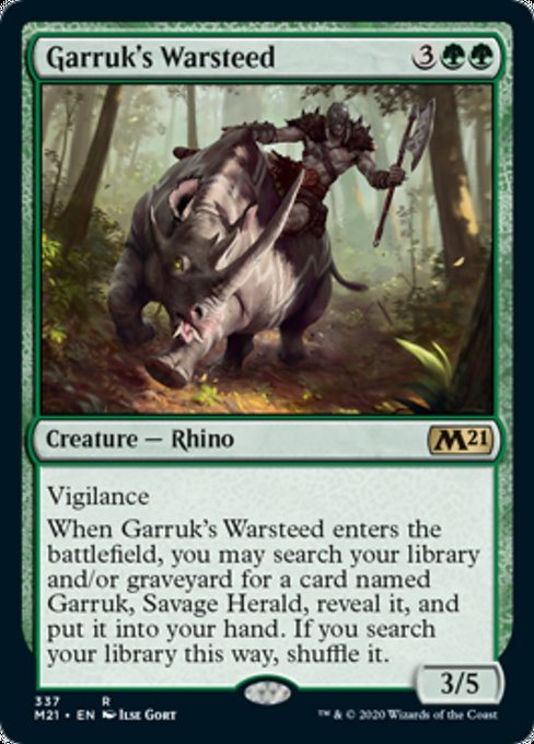 Garruk's Warsteed [Core Set 2021] | Gate City Games LLC