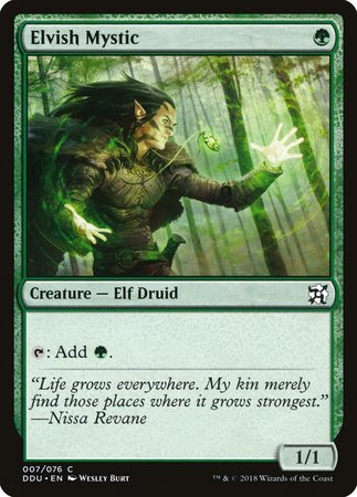 Elvish Mystic [Duel Decks: Elves vs. Inventors] | Gate City Games LLC