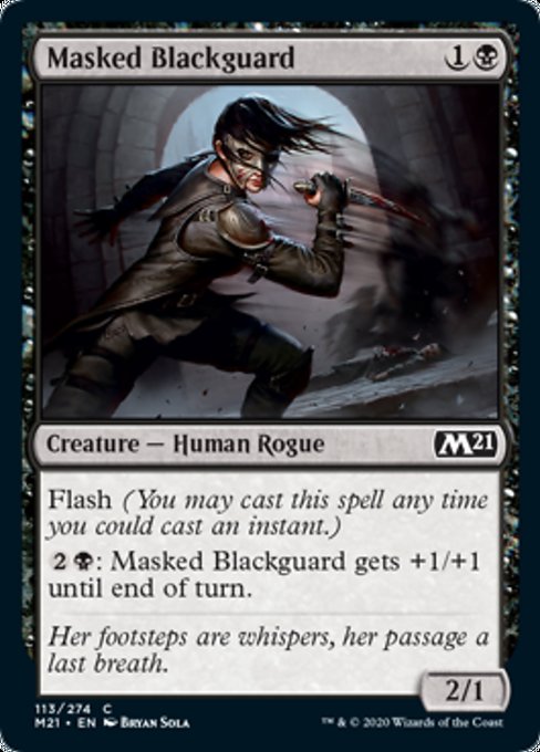 Masked Blackguard [Core Set 2021] | Gate City Games LLC
