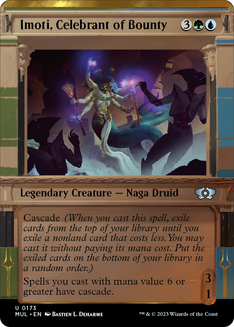 Imoti, Celebrant of Bounty (Halo Foil) [Multiverse Legends] | Gate City Games LLC