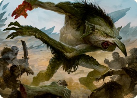 Troll Art Card [Dungeons & Dragons: Adventures in the Forgotten Realms Art Series] | Gate City Games LLC