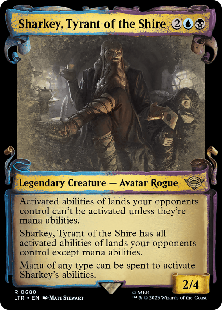 Sharkey, Tyrant of the Shire [The Lord of the Rings: Tales of Middle-Earth Showcase Scrolls] | Gate City Games LLC