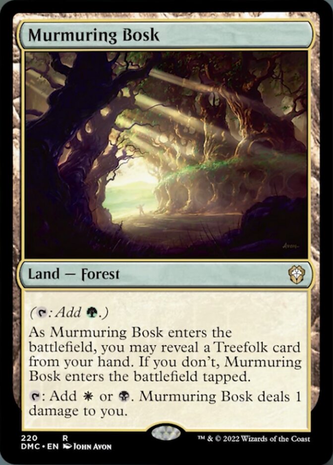 Murmuring Bosk [Dominaria United Commander] | Gate City Games LLC