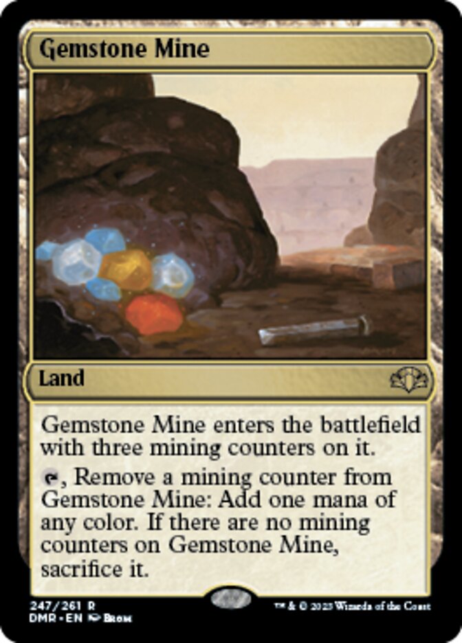 Gemstone Mine [Dominaria Remastered] | Gate City Games LLC