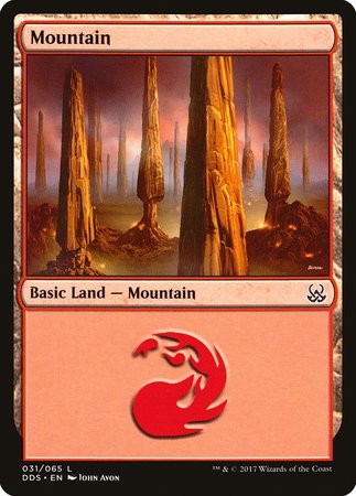 Mountain (31) [Duel Decks: Mind vs. Might] | Gate City Games LLC