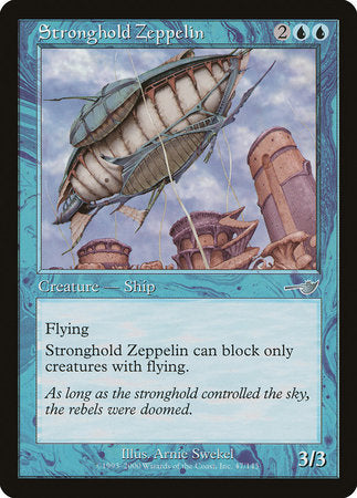Stronghold Zeppelin [Nemesis] | Gate City Games LLC