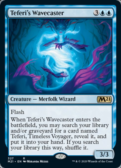Teferi's Wavecaster [Core Set 2021] | Gate City Games LLC