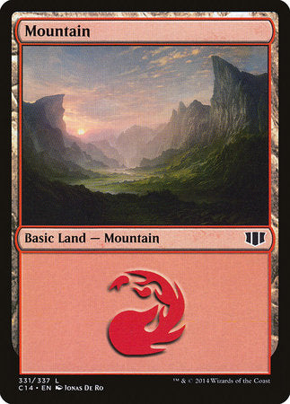 Mountain (331) [Commander 2014] | Gate City Games LLC