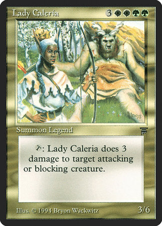 Lady Caleria [Legends] | Gate City Games LLC