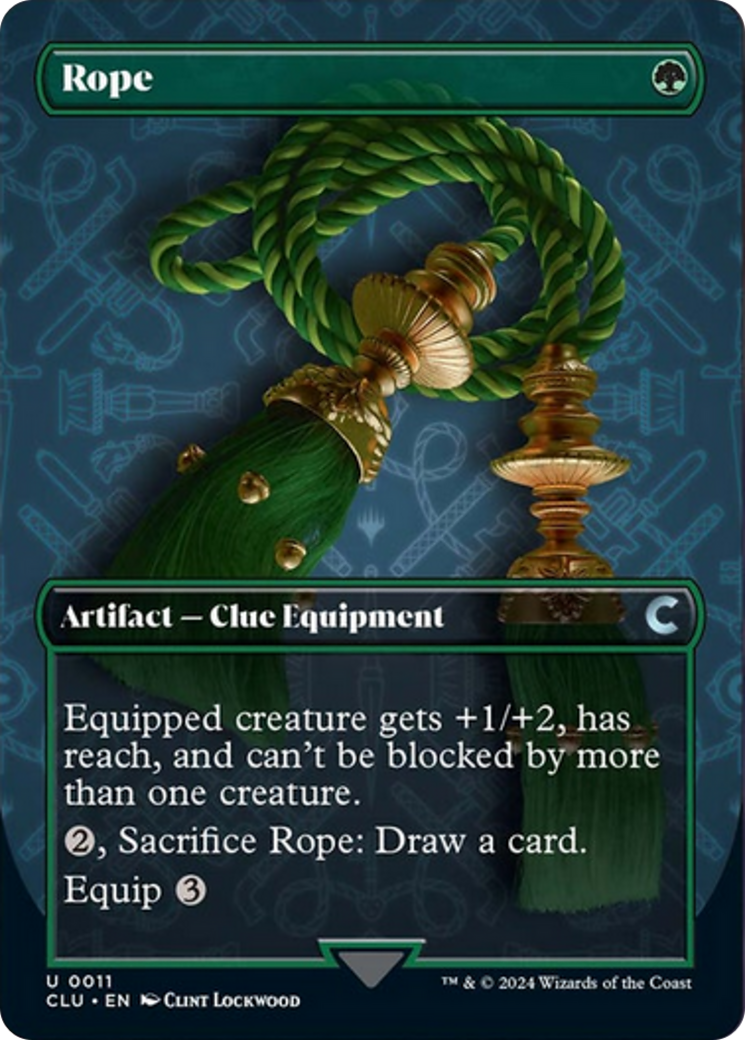 Rope (Borderless) [Ravnica: Clue Edition] | Gate City Games LLC