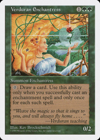 Verduran Enchantress [Fifth Edition] | Gate City Games LLC