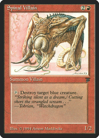 Spinal Villain [Legends] | Gate City Games LLC