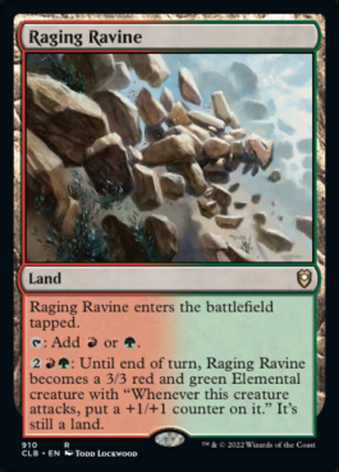 Raging Ravine [Commander Legends: Battle for Baldur's Gate] | Gate City Games LLC