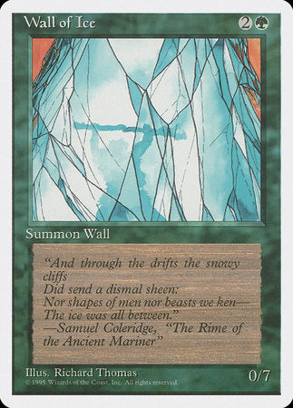 Wall of Ice [Fourth Edition] | Gate City Games LLC