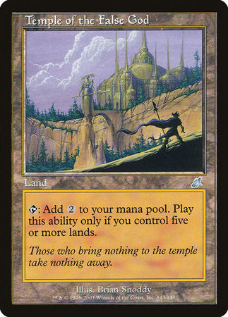 Temple of the False God [Scourge] | Gate City Games LLC