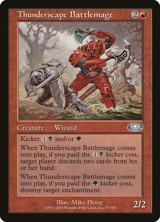 Thunderscape Battlemage [Planeshift] | Gate City Games LLC
