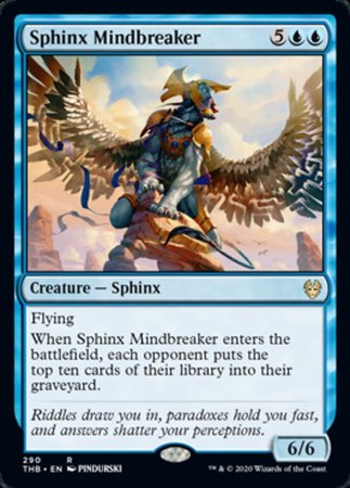 Sphinx Mindbreaker [Theros Beyond Death] | Gate City Games LLC