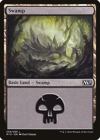 Swamp (259) [Magic 2015] | Gate City Games LLC