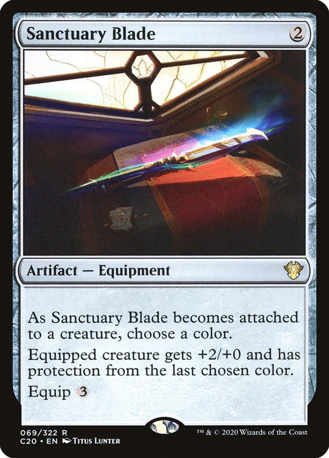 Sanctuary Blade [Commander 2020] | Gate City Games LLC