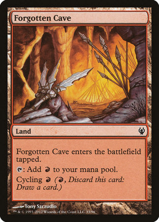 Forgotten Cave [Duel Decks: Izzet vs. Golgari] | Gate City Games LLC