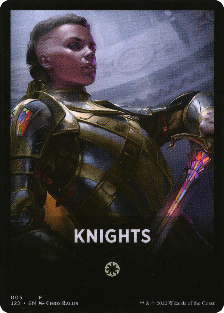 Knights Theme Card [Jumpstart 2022 Front Cards] | Gate City Games LLC