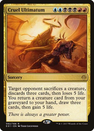 Cruel Ultimatum [Archenemy: Nicol Bolas] | Gate City Games LLC