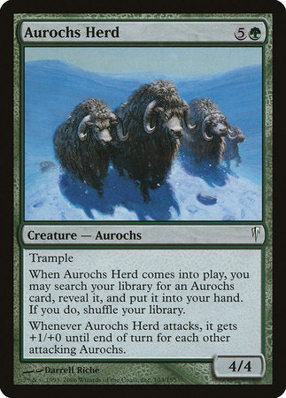 Aurochs Herd [Coldsnap] | Gate City Games LLC