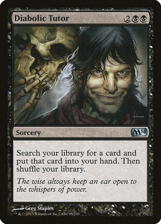 Diabolic Tutor [Magic 2014] | Gate City Games LLC