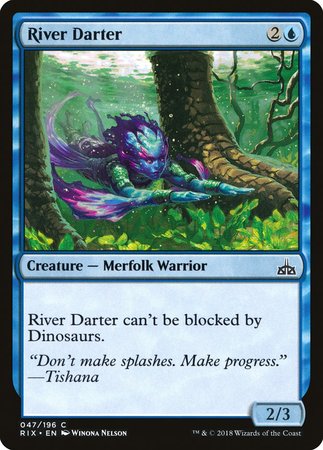 River Darter [Rivals of Ixalan] | Gate City Games LLC