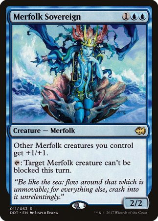 Merfolk Sovereign [Duel Decks: Merfolk vs. Goblins] | Gate City Games LLC
