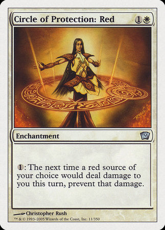 Circle of Protection: Red [Ninth Edition] | Gate City Games LLC