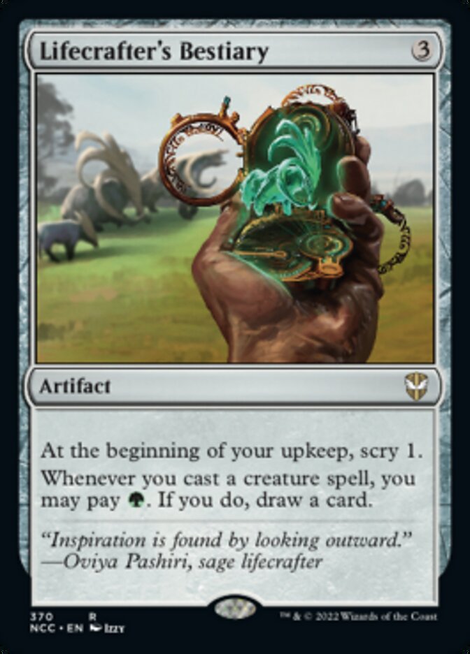 Lifecrafter's Bestiary [Streets of New Capenna Commander] | Gate City Games LLC