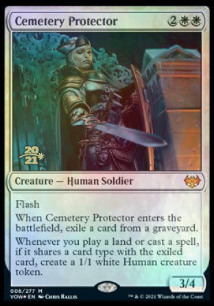 Cemetery Protector [Innistrad: Crimson Vow Prerelease Promos] | Gate City Games LLC