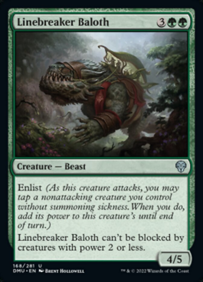 Linebreaker Baloth [Dominaria United] | Gate City Games LLC