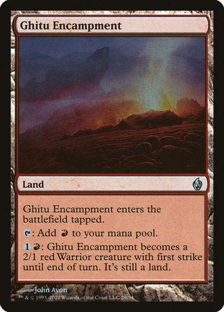 Ghitu Encampment [Premium Deck Series: Fire and Lightning] | Gate City Games LLC