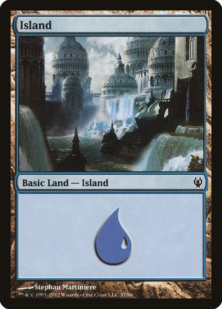Island (37) [Duel Decks: Izzet vs. Golgari] | Gate City Games LLC