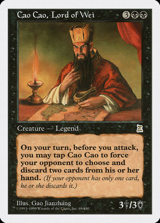 Cao Cao, Lord of Wei [Portal Three Kingdoms] | Gate City Games LLC