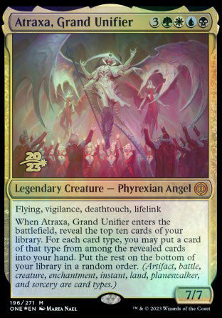 Atraxa, Grand Unifier [Phyrexia: All Will Be One Prerelease Promos] | Gate City Games LLC