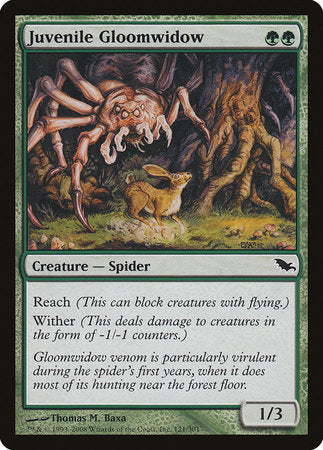 Juvenile Gloomwidow [Shadowmoor] | Gate City Games LLC