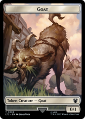 Bird // Goat Token [The Lord of the Rings: Tales of Middle-Earth Commander Tokens] | Gate City Games LLC