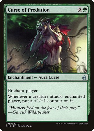 Curse of Predation [Commander Anthology] | Gate City Games LLC