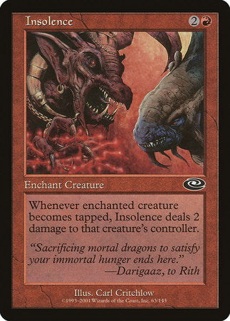 Insolence [Planeshift] | Gate City Games LLC