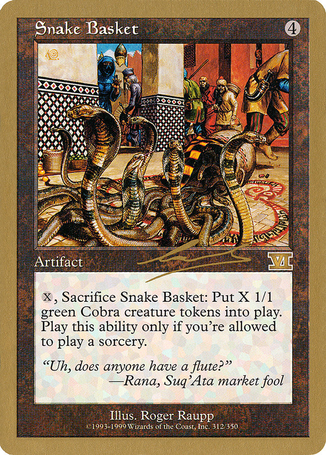 Snake Basket (Nicolas Labarre) [World Championship Decks 2000] | Gate City Games LLC