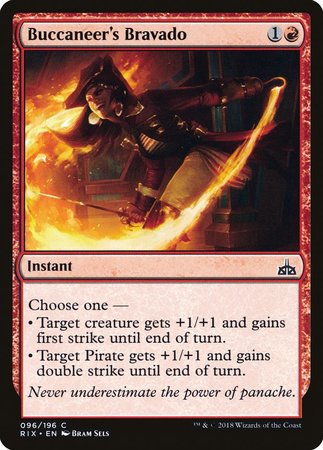 Buccaneer's Bravado [Rivals of Ixalan] | Gate City Games LLC