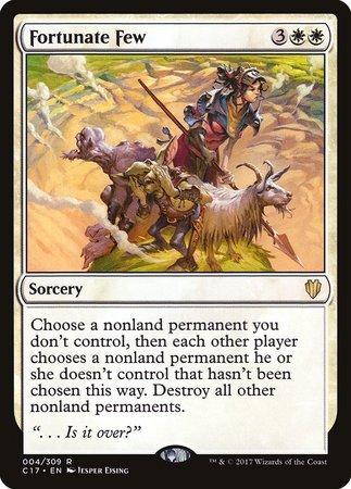 Fortunate Few [Commander 2017] | Gate City Games LLC