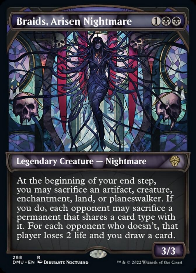 Braids, Arisen Nightmare (Showcase) [Dominaria United] | Gate City Games LLC