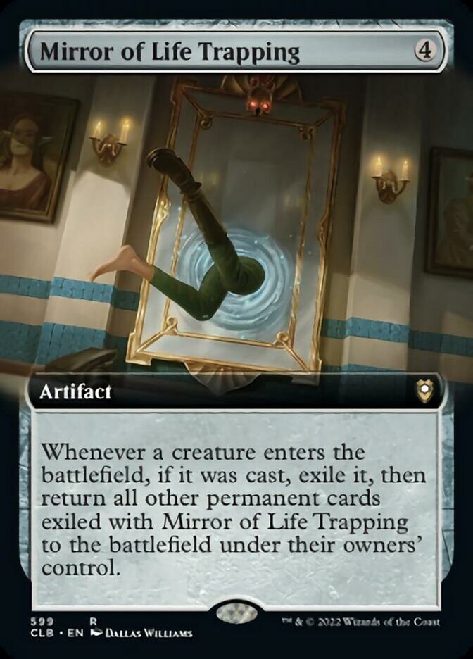 Mirror of Life Trapping (Extended Art) [Commander Legends: Battle for Baldur's Gate] | Gate City Games LLC