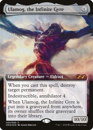 Ulamog, the Infinite Gyre [Ultimate Box Topper] | Gate City Games LLC
